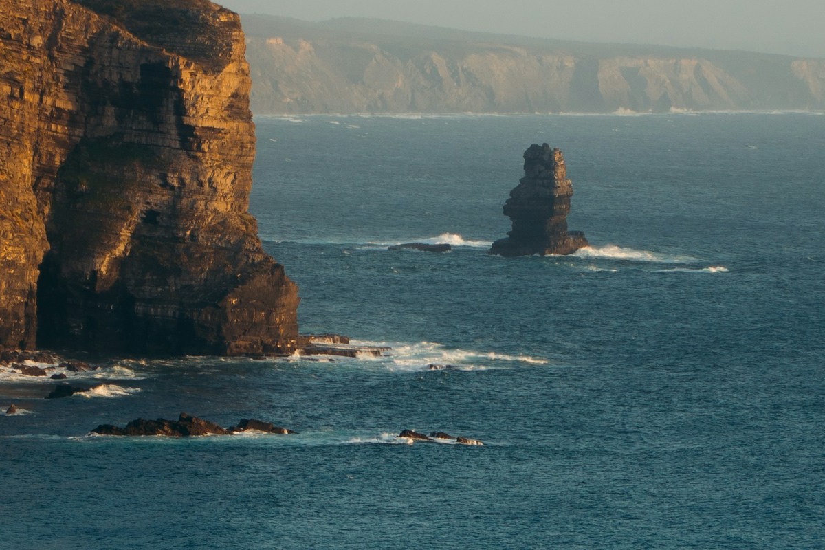 Arrifana cliffs on the Costa Vicentina